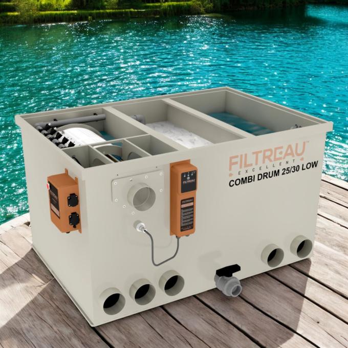 Moderne Trommelfilter verschiedene Marken